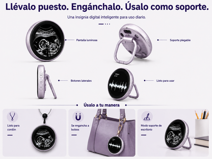 Recuerdo portátil de ecografía en Video y Audio